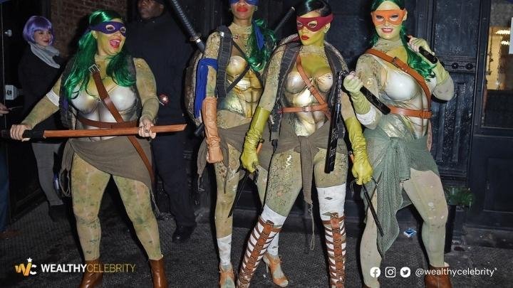Rihanna as Mutant Ninja Turtle