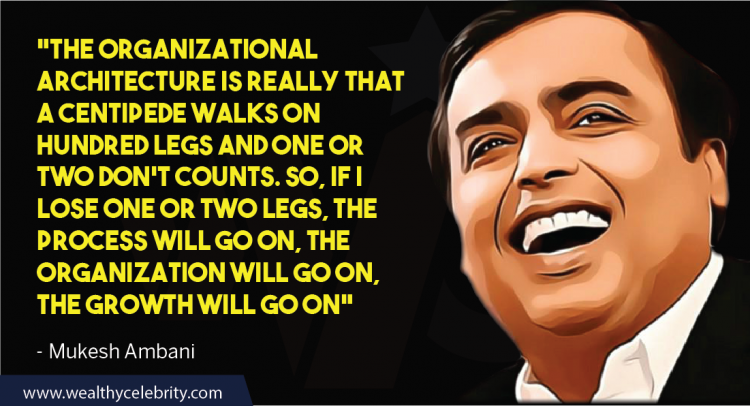 Mukesh Ambani Quote About Organisation Growth July 2024