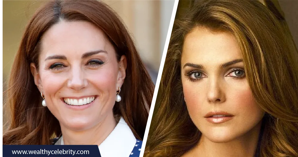 Kate Middleton and Keri Russell