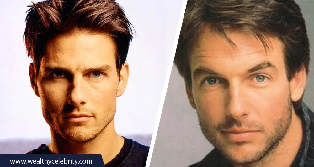 Tom Cruise and Mark Harmon