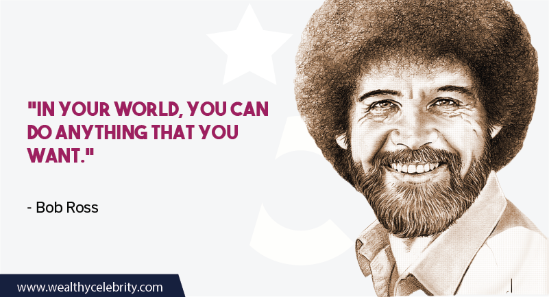Bob Ross quote about Motivation and Inspiration