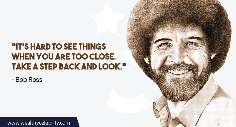 Bob Ross quote about Motivation