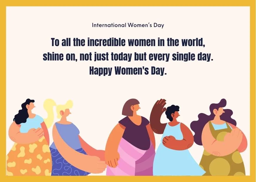 International Women’s Day Greetings