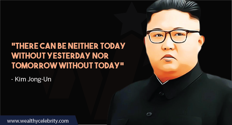 Kim Jong-Un quotes about life