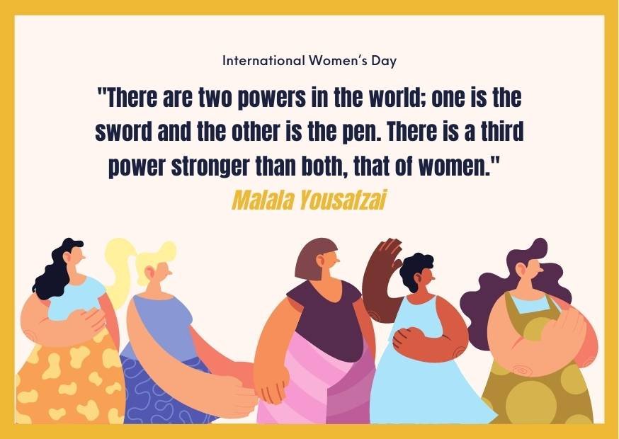 Malala Yousafzai Quote On International Women's Day