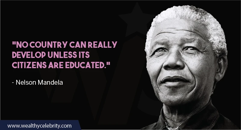 Nelson Mandela Quotes about education importance