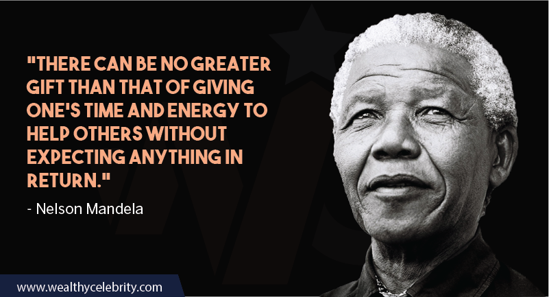 Nelson Mandela Quotes about time and love