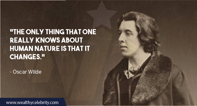 Oscar Wilde Quote about human nature