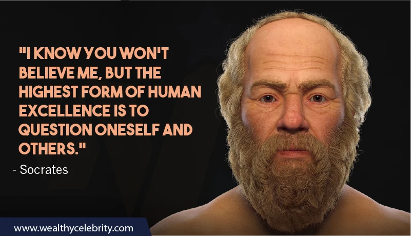 Socrates quotes about Wisdom & Human Excellence