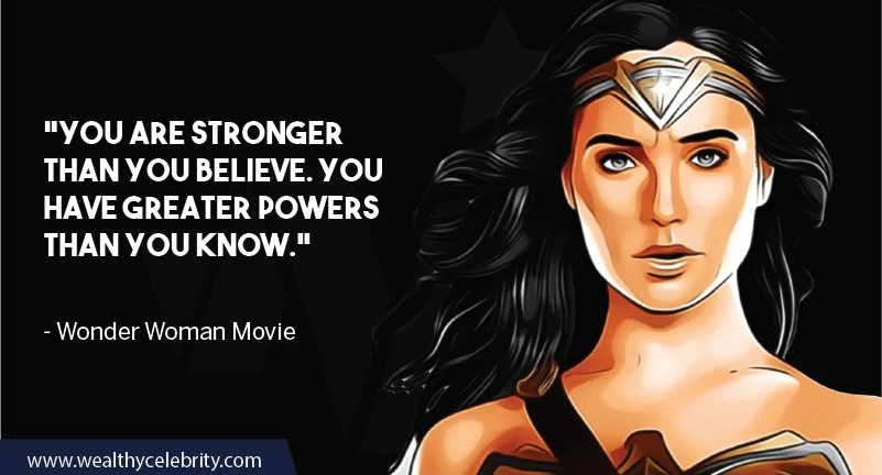 Wonder Woman Movie Quotes about Women empowerment