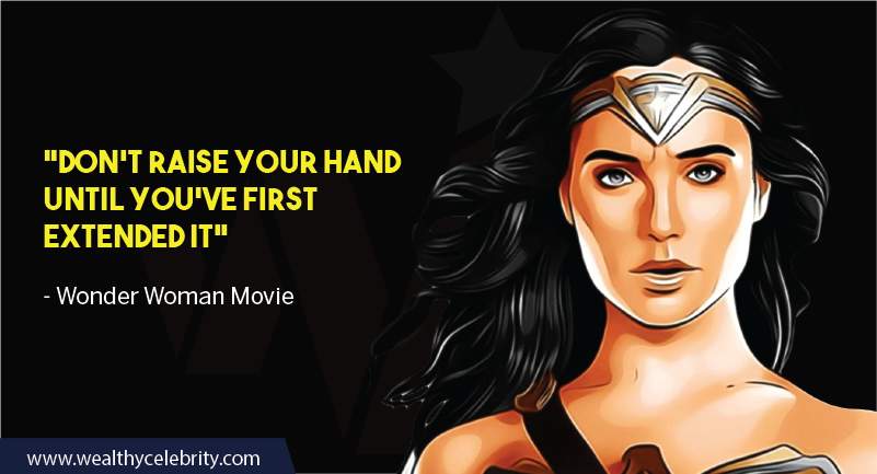 Wonder Woman Movie Quotes about helping others