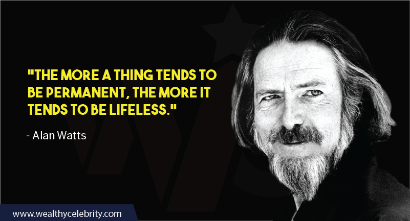 Alan Watts quotes about philosophy of life