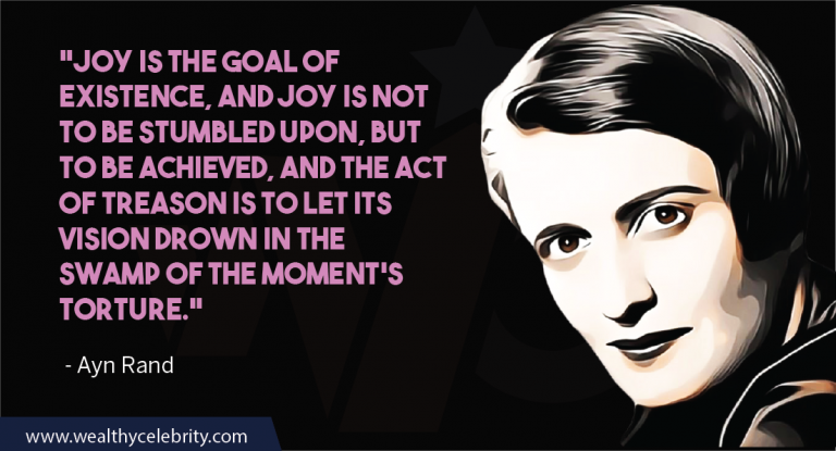 62 Truly Inspiring Ayn Rand Quotes (2022 Updated) – Wealthy Celebrity