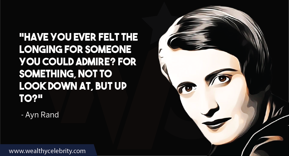 Ayn Rand Quotes about life and speical feeling