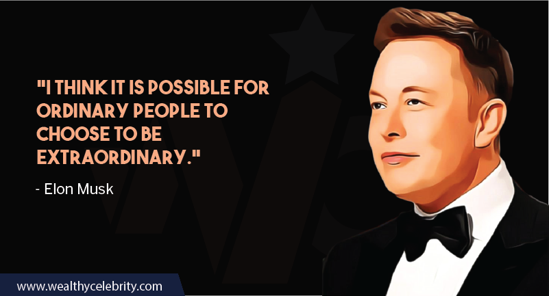 Elon Musk motivational quote about own choices