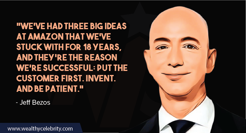 Jeff Bezos Quotes about consistency and being patient