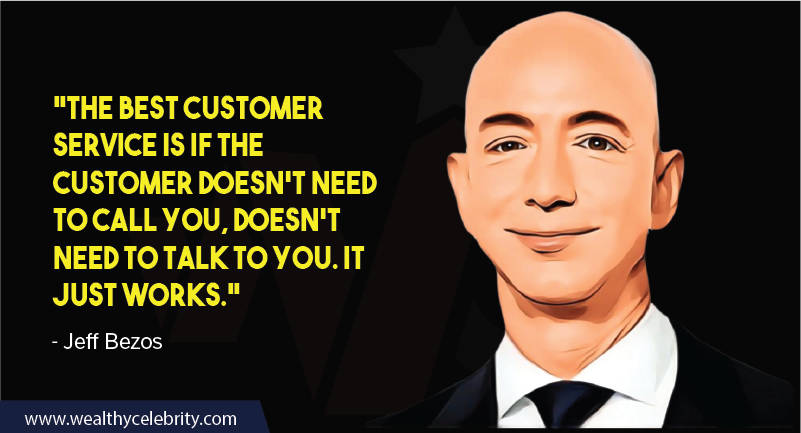 Jeff Bezos Quotes about customer services