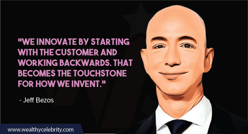 Jeff Bezos Quotes about innovation and customer focus