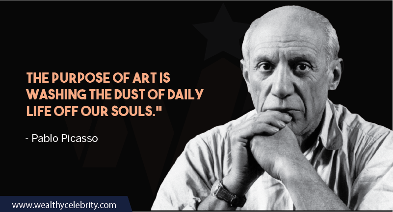 Pablo Picasso Quotes about painting and art