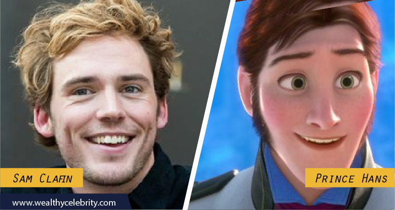 Sam Clafin Disney Look Alike Prince Hans