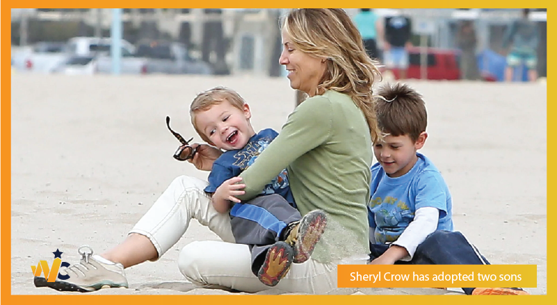 Sheryl Crow adopted two sons