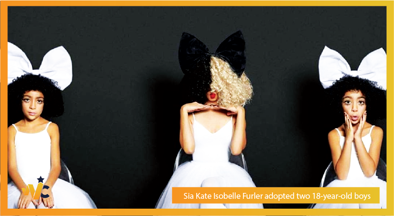 Sia Kate Isobelle Furler adopted two 18-year-old boys
