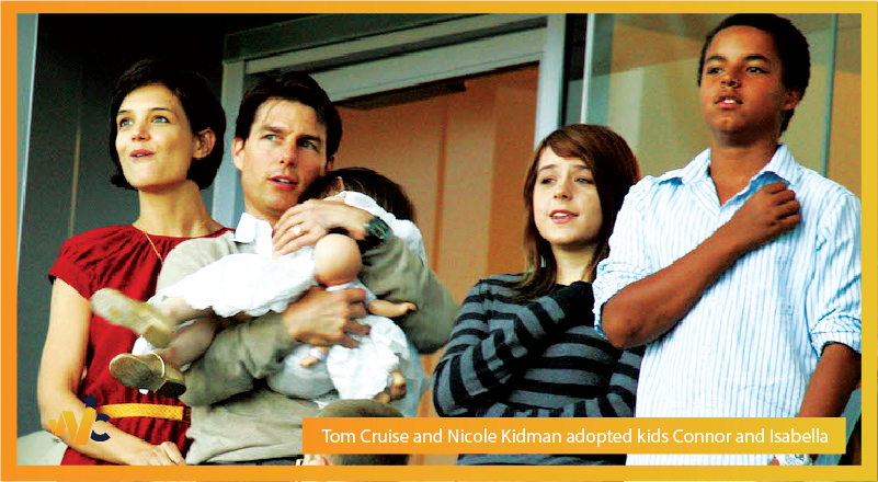Tom Cruise and Nicole Kidman adopted kids Connor and Isabella