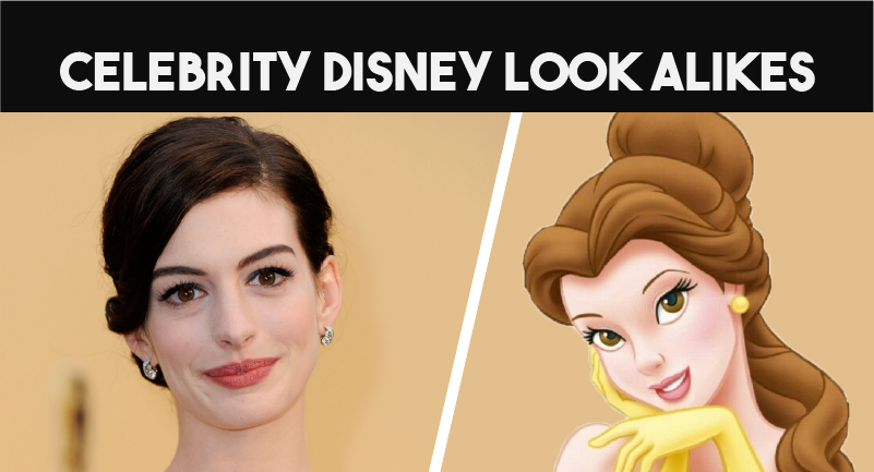 Top10 Celebrities Disney Look Alikes