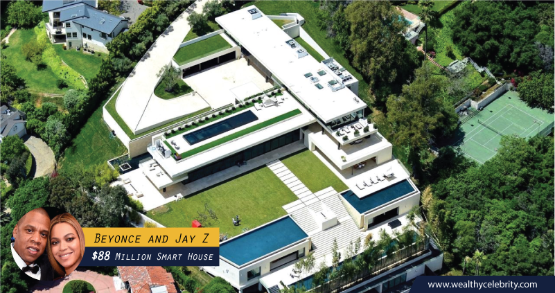 Beyonce and Jay Z 88 Million Dollar Smart House