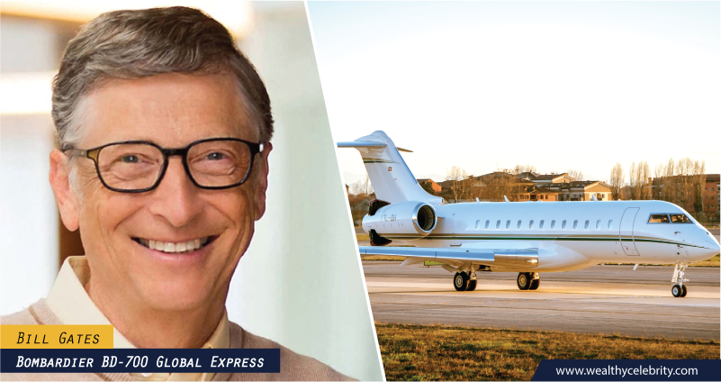Bill Gates - Jet Plane - Bombardier BD700 Global Express