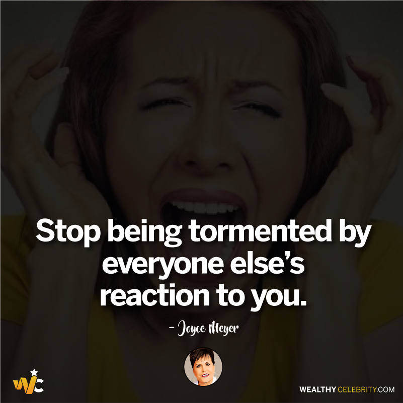 Joyce Meyer quotes about relationship & being tormented by others