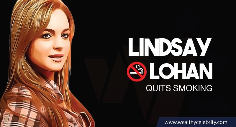Lindsay Lohan - Quits Smoking