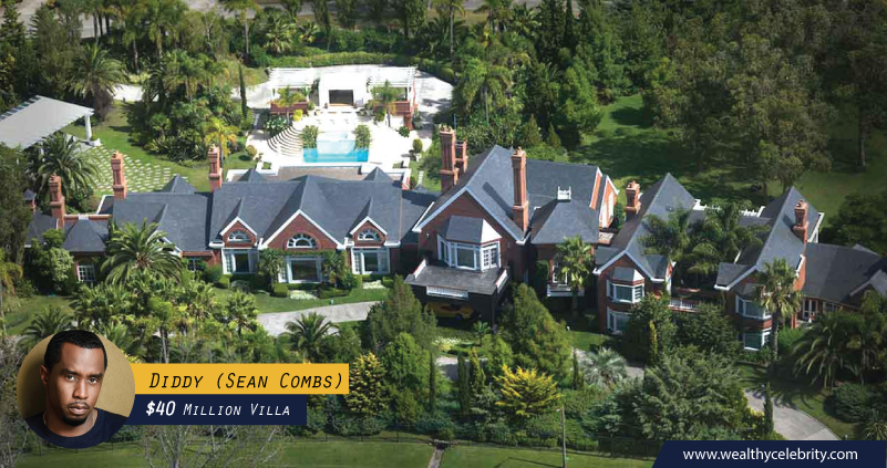Sean Combs - Diddy 40 Million Dollar Villa