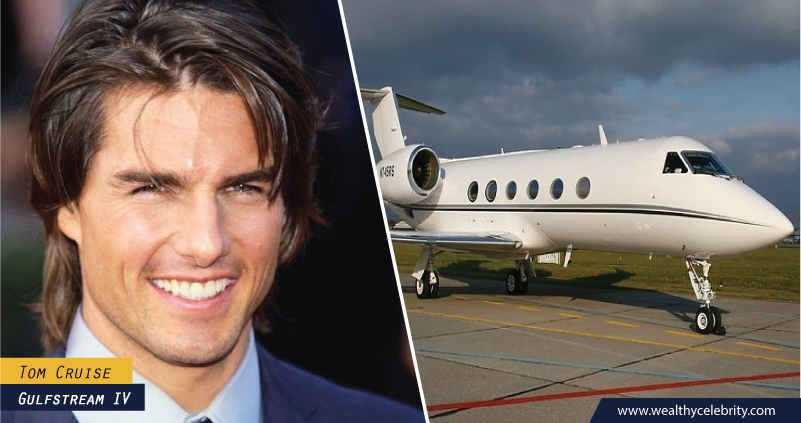 Tom Cruise - Jet Plane - Gulf Stream IV