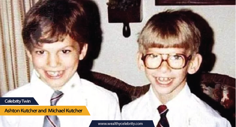 Ashton Kutcher and Micheal Kutcher - Celebrity Twins_2