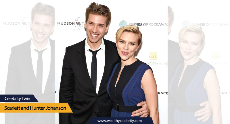 Scarlett and Hunter Johanson - Celebrity Twins