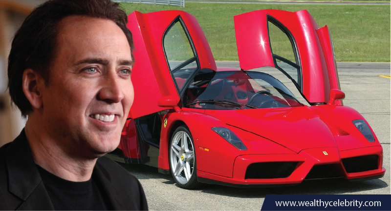 Nicholas Cage’s Ferrari Enzo 670,000 USD
