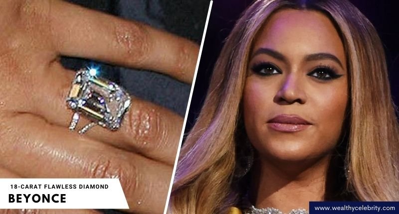Beyonce 18-carat flawless diamond Engagement Ring - $5 Million
