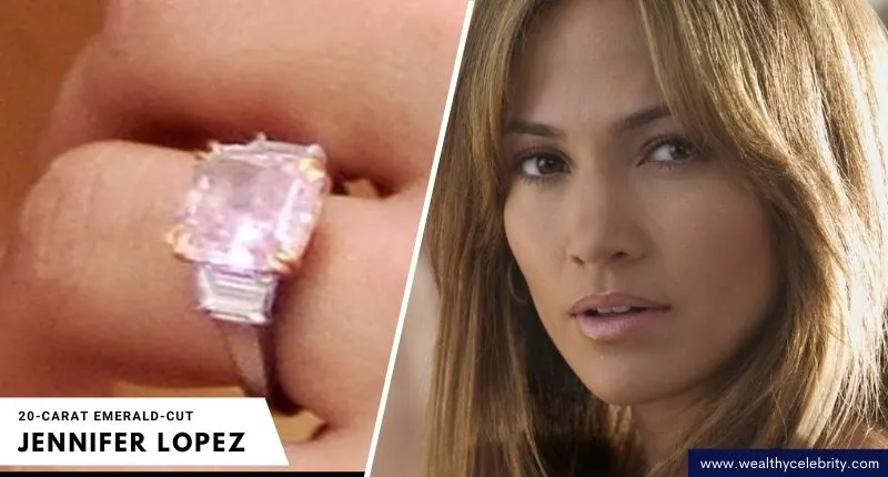 Jennifer Lopez 20-carat emerald-cut Engagement Ring - $4.1 Million