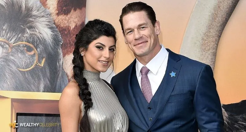 Shay Shariatzadeh with Husband John Cena