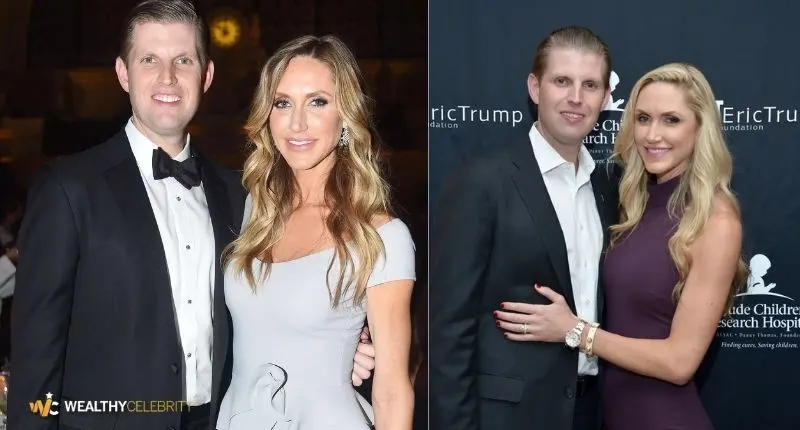 Eric Trump with Wife