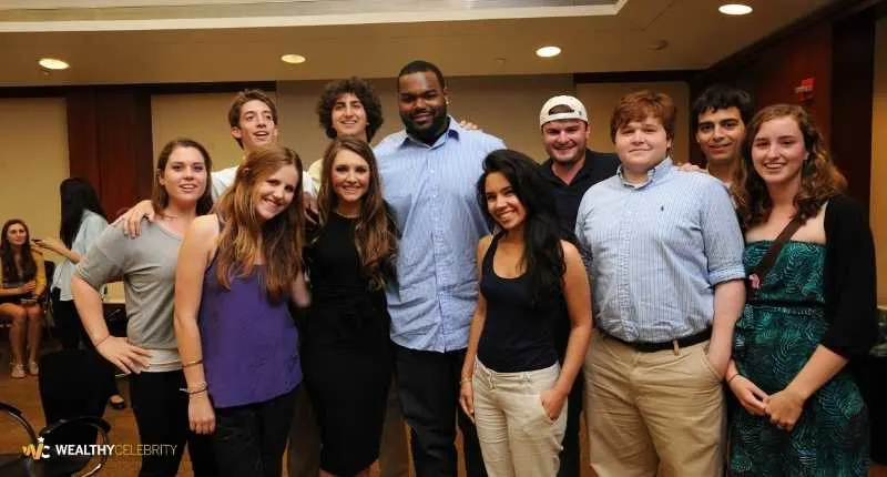 Michael Oher Behind the Blind Side Family Picture