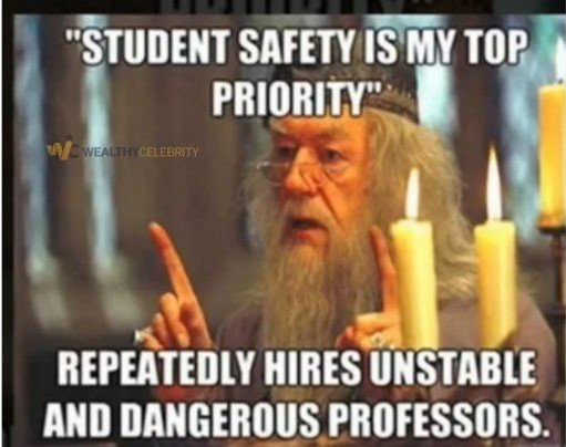 Student Safety Harry Potter Meme