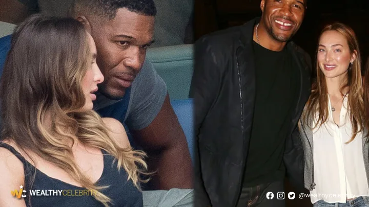 Kayla Quick with Michael Strahan's