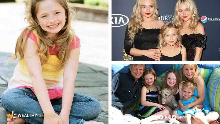 Natalie Alyn Lind with her family
