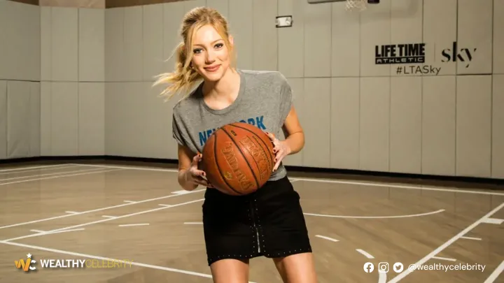 Abby Hornacek Playing Basket BALL