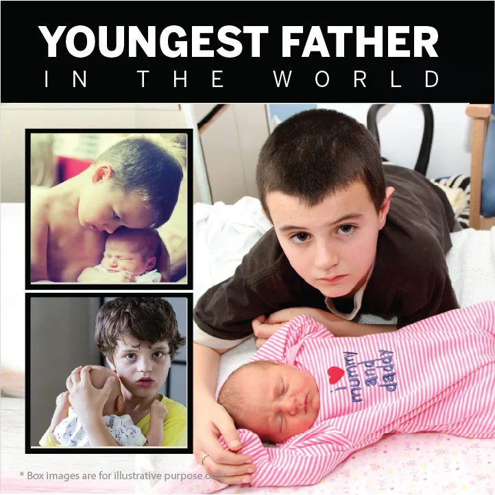 Top 10 Most Youngest Fathers in the World Who Became Famous Later On