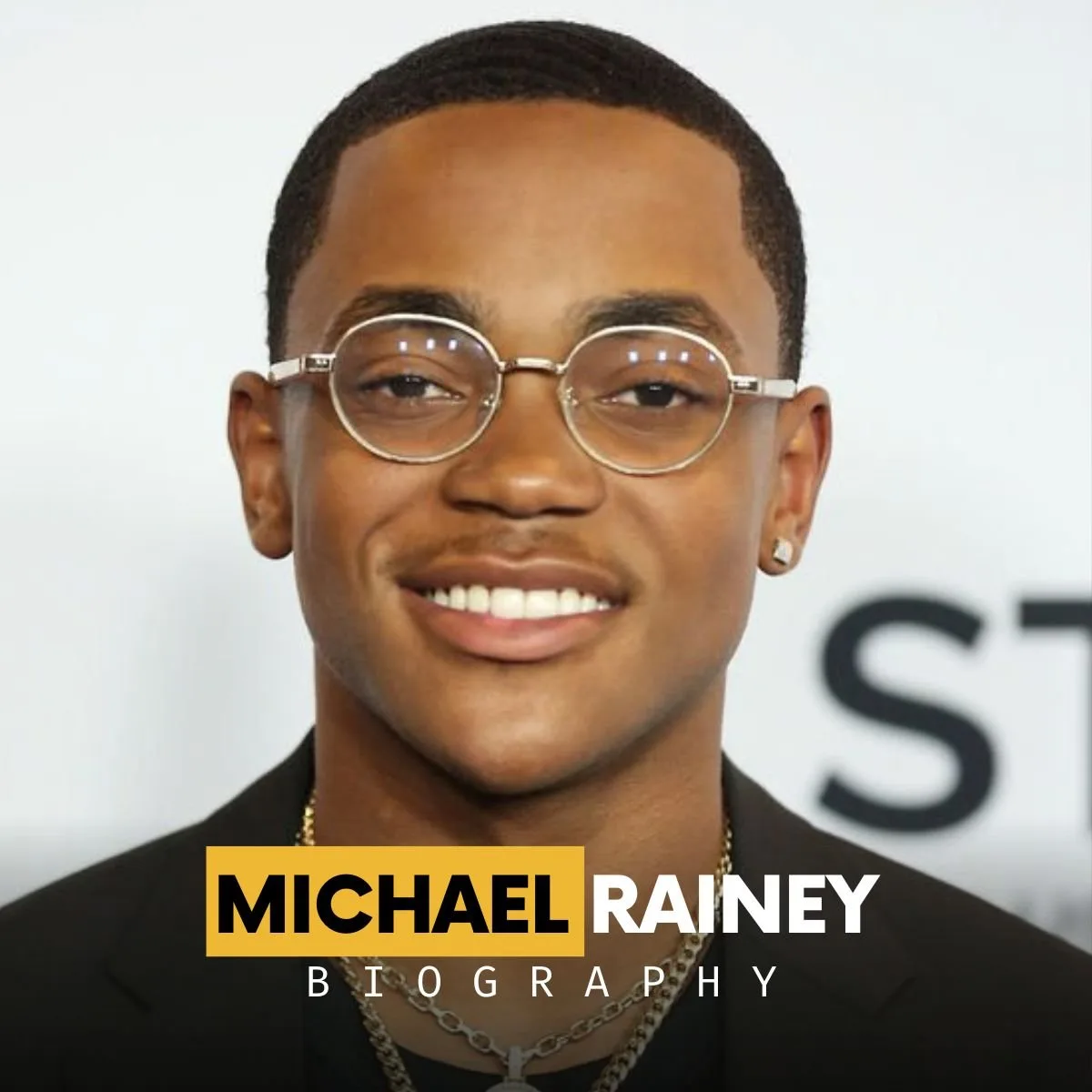 Picture of Michael Rainey Jr. from an event