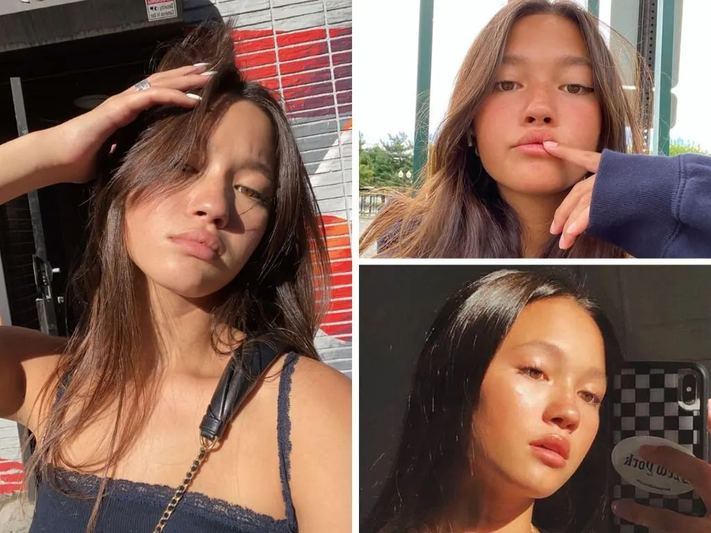 Pictures of Lily Chee from social media