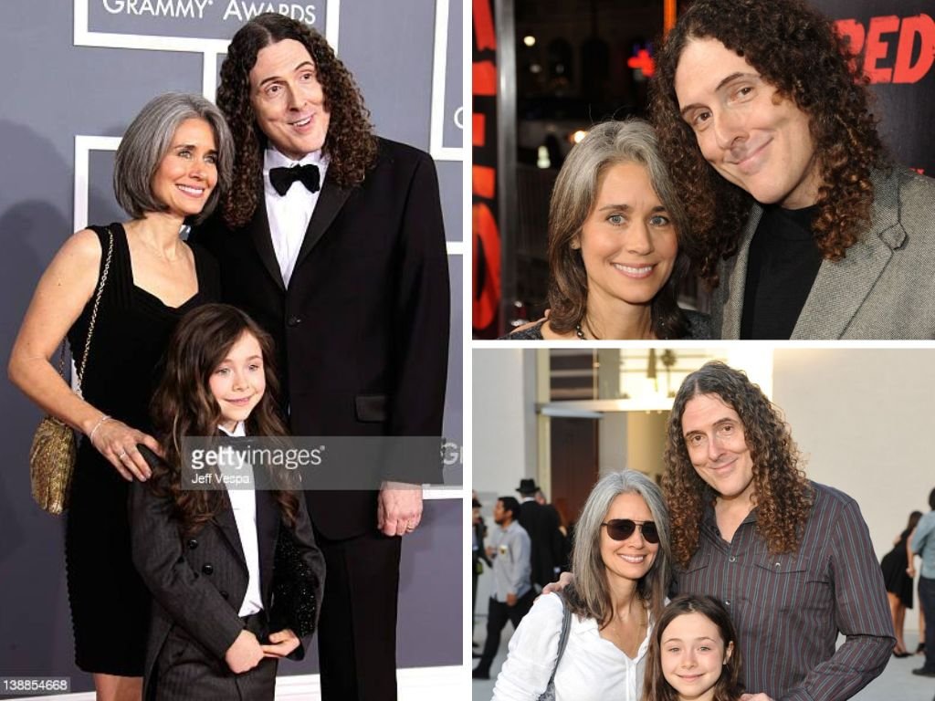Pictures of Weird Al with his wife and daughter